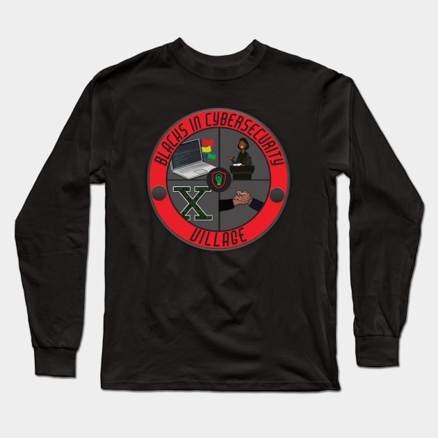 BIC Village Shirt Long Sleeve T-Shirt by blacksincyberconference